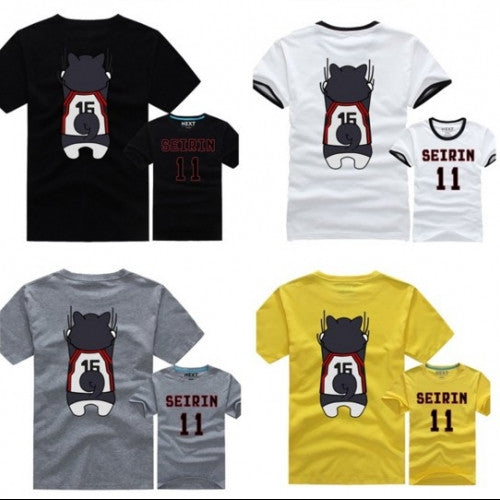 T-shirt men women colthing t-shirt anime cosplay costume summer t-shirt KUROKO'S BASKETBALL